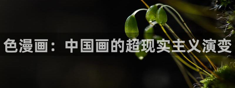 漫蛙2网页版链接：色漫画：中国画的超现实主义演变