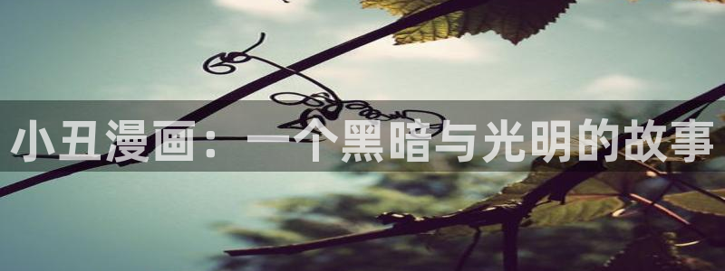 漫蛙旧版：小丑漫画：一个黑暗与光明的故事